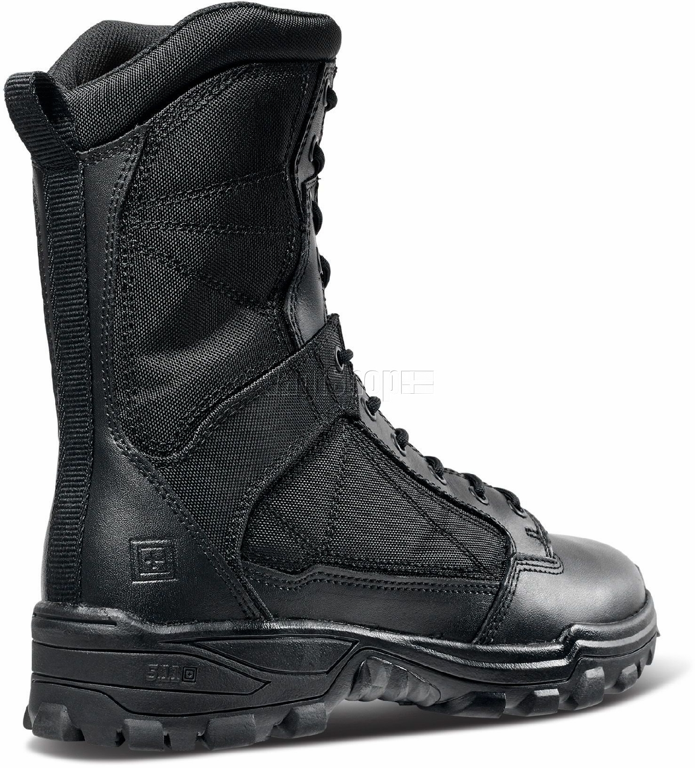 5.11 Fast-Tac 8 Inch Tactical Boots For Men - Leather & Nylon Upper, Slip-Resistant, Ortholite Footbed
