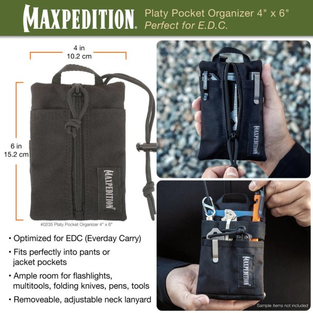 Maxpedition Platy Pocket organizer 4x6