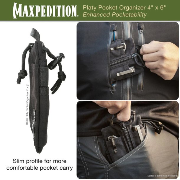 Maxpedition Platy Pocket organizer 4x6