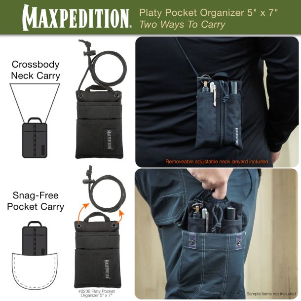 Maxpedition Platy Pocket Organizer 5x7