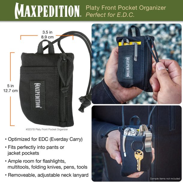Maxpedition Platy Front Pocket Organizer