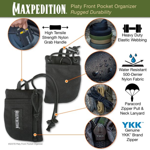 Maxpedition Platy Front Pocket Organizer