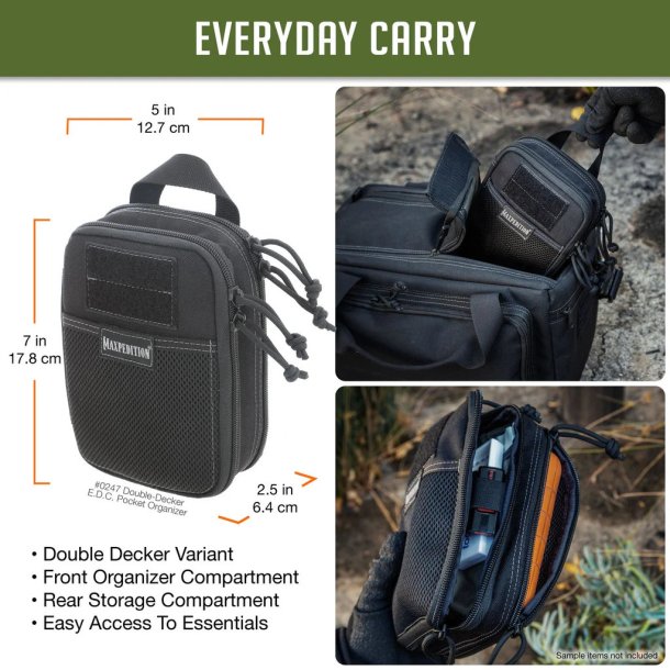 Maxpedition Double-Decker EDC Pocket Organizer