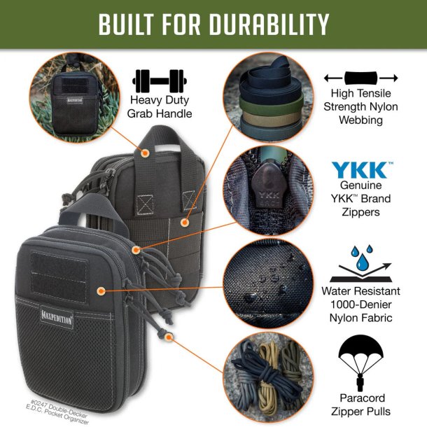 Maxpedition Double-Decker EDC Pocket Organizer