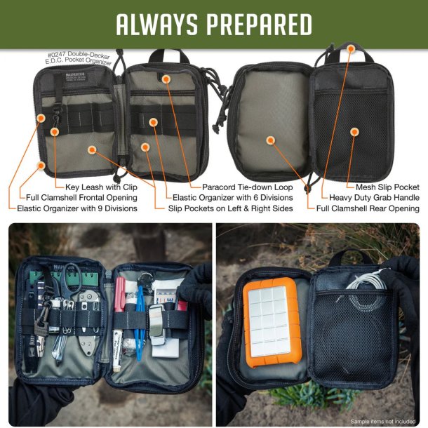 Maxpedition Double-Decker EDC Pocket Organizer