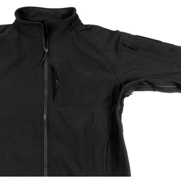 MFH Liberty Softshell jakke - sort