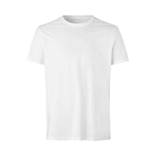 T-shirt i �kologisk bomuld med eller uden tryk