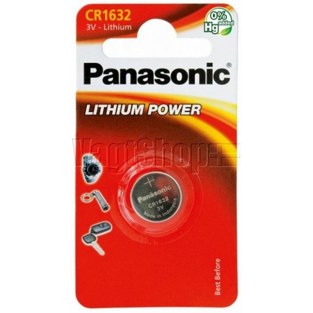 Panasonic CR1632 lithium knapcelle