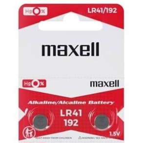 Maxell Knapcelle LR41/192 - 2 stk