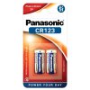 Panasonic 3 volt Lithium batteri - CR123A - 2-pak