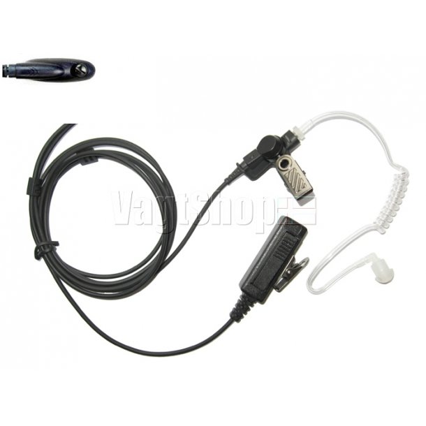 Diskret headset for Motorola GP320/340/360/380