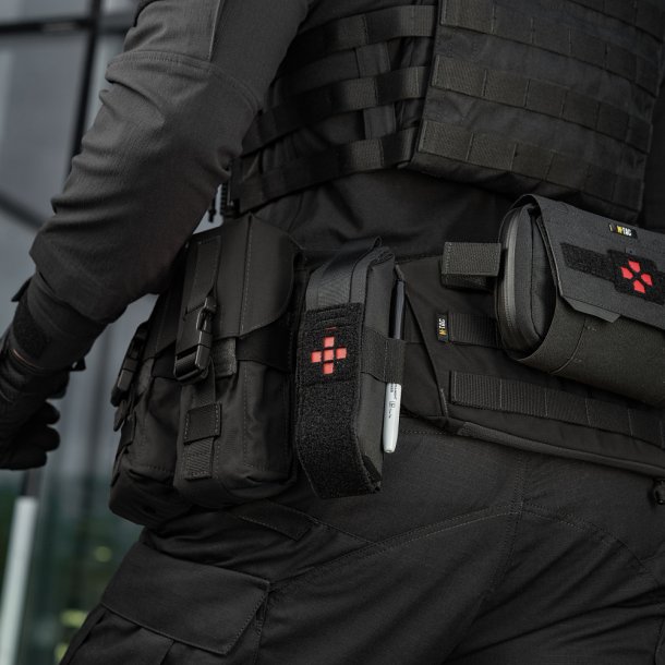 M-Tac Tourniquet Pouch lukket - sort