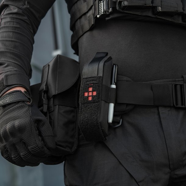 M-Tac Tourniquet Pouch lukket - sort