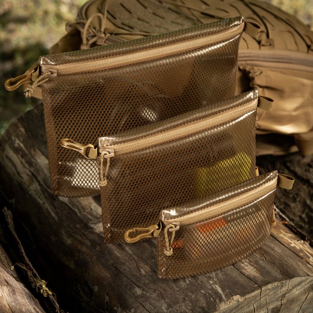 M-Tac Zip Pocket Organizer Set Elite - coyote