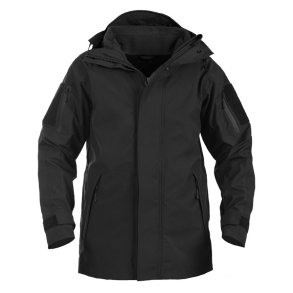 Mil-Tec Wet Weather Jacket med fleece liner Gen.II - sort