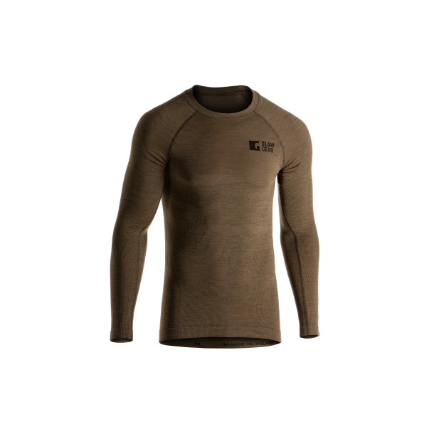 Clawgear Merino Seamless Langrmet T-shirt