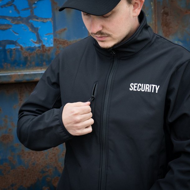 Fostex Security Softshell jakke - sort