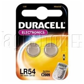 Duracell LR54 - Alkaline (2 stk.)