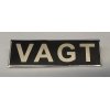 Vagt pin - slv/sort
