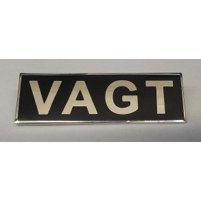VAGT magnet pin - slv/sort