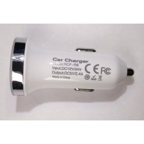 Dobbelt USB lader til bil