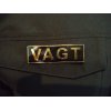 VAGT magnet pin - guld/sort