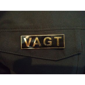 VAGT magnet pin - guld/sort