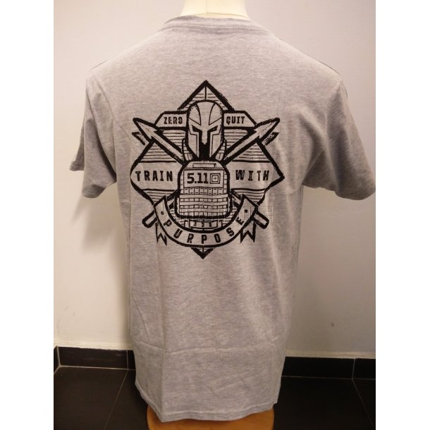 5.11 Train with a Purpose T-shirt - Heather Grey