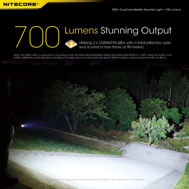 Nitecore Tip SE - 700 lumens