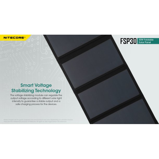 Nitecore Foldable Solar Panel 30W