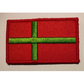 Bornholm broderet velcrom�rke - L