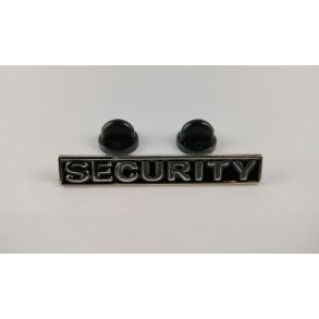 Security pin - slv/sort
