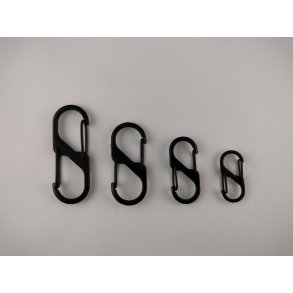 S-biner metal-karabinhage