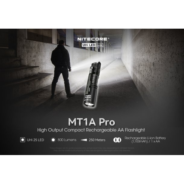 Nitecore MT1APRO - 800 lumens