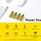 Nitecore genopladelige AA batterier - 4 stk