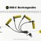 Nitecore genopladelige AA batterier - 4 stk