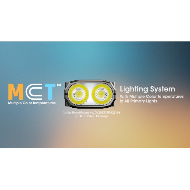 Nitecore TINI3 MCT - 600 lumens