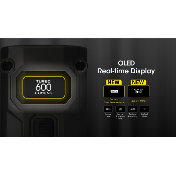 Nitecore TINI3 MCT - 600 lumens