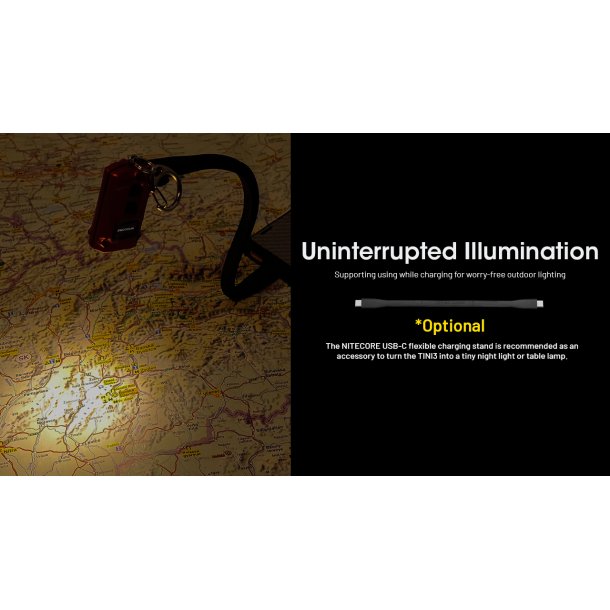 Nitecore TINI3 MCT - 600 lumens