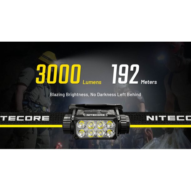 Nitecore HC75 UHE - 3000 Lumens