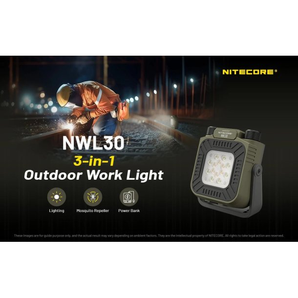 Nitecore NWL30 - 3000 lumens