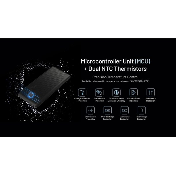 Nitecore NB plus Vandtt Power Bank - 10000 mAh
