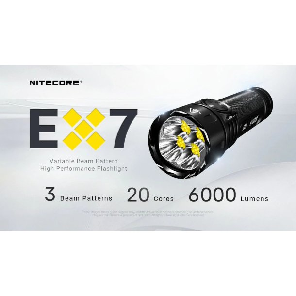 Nitecore EX7 - 6000 lumens
