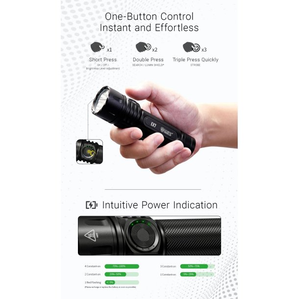 Nitecore EX7 - 6000 lumens