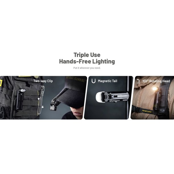 Nitecore EDC09 - 1600 Lumens