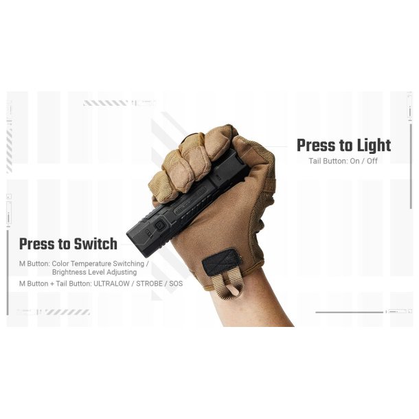 Nitecore EDC07 - 1500 Lumens