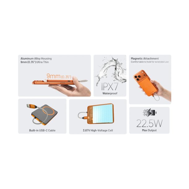 Nitecore Pocket 5 Power Bank - 5000 mAh