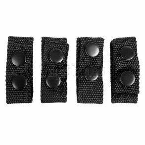 101 INC Belt Keepers 6cm - sort