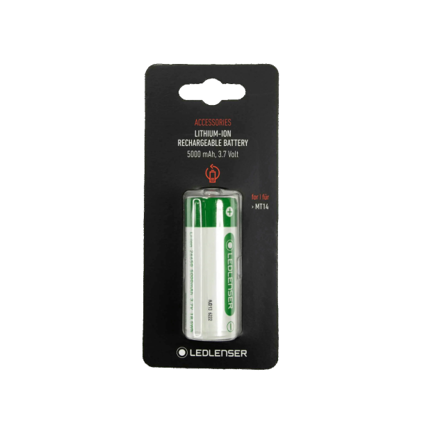 Ledlenser genopladeligt Li-Ion batteri - 26650 (5000 mAh)