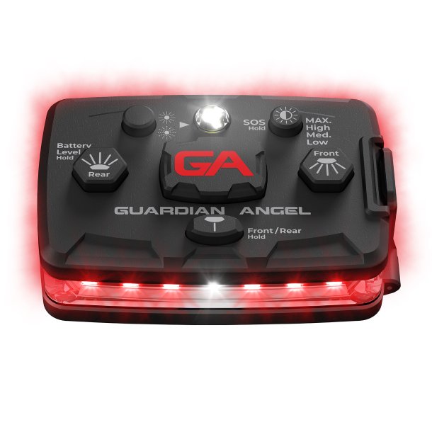 Guardian Angel - rd/rd - op til 800 lumens